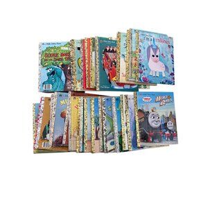 44 Little Golden Books Childrens Hardcover Storybook Collection